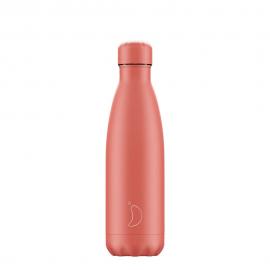 Botella Chilly'S Coral Pastel Edition 500Ml