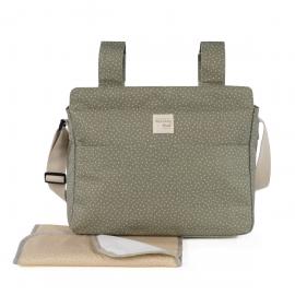 Bolso Canastilla Topito Poppy Musgo Walking Mum