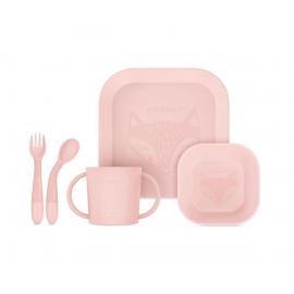 Vajilla Infantil Cuadrada Meal Set Candy