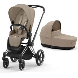 Carrito Duo Priam Rosegold Cozy Beige Cybex