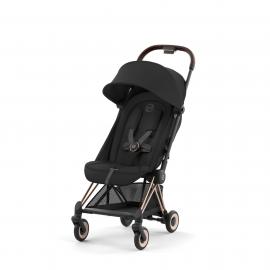 Silla Ligera Coya Rosegold Sepia Black Cybex