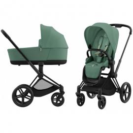 Priam Duo  Matt Black- Leaf Green Cybex