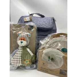 Pack Para Regalo Walking Mum Mochila+Doudou+Vajilla