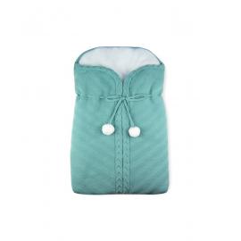 Saco Ocho Pompones Verde Sardon